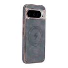 For Google Pixel 9 Pro XL Electroplated PC Sheepskin Invisible Magnetic MagSafe Phone Case(Grey) - 1