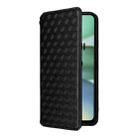 For Redmi A5 4G 173.3mm Cubic Grid Texture Flip Leather Phone Case(Black) - 2
