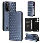 For BLU C9 Cubic Grid Texture Flip Leather Phone Case(Blue) - 1