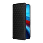 For Xiaomi Poco X6 Neo 5G Cubic Grid Texture Flip Leather Phone Case(Black) - 2