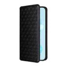 For Honor 200 Lite 5G Global Cubic Grid Texture Flip Leather Phone Case(Black) - 2