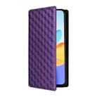 For Honor X7b / Play 50 Plus Cubic Grid Texture Flip Leather Phone Case(Purple) - 2