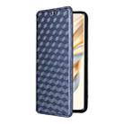 For Honor X60 Pro 5G / X9c 5G Cubic Grid Texture Flip Leather Phone Case(Blue) - 2