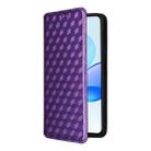 For Honor Play 50 / Play 50m Cubic Grid Texture Flip Leather Phone Case(Purple) - 2