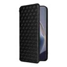 For Motorola Edge 60 Fusion Cubic Grid Texture Flip Leather Phone Case(Black) - 2