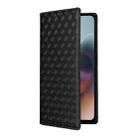 For Motorola Moto G56 / G66j / G66y 5G Cubic Grid Texture Flip Leather Phone Case(Black) - 2