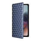 For Motorola Moto G56 / G66j / G66y 5G Cubic Grid Texture Flip Leather Phone Case(Blue) - 2