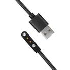 For Xiaomi Haylou Solar LS05 xDfind USB Port Magnetic Charging Cable, Length: 1m(Black) - 3
