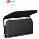 For 6.3 inch Universal Horizontal Outdoor Phone Waist Bag(Black) - 3