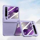 For Huawei Pura X Three Parts Integrated PC Skin Feel Shockproof Phone Case(Purple) - 1