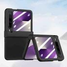 For Huawei Pura X Three Parts Integrated PC Skin Feel Shockproof Phone Case(Black) - 1
