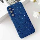 For Samsung Galaxy A55 5G Starry Sky TPU Shockproof MagSafe Phone Case(Blue) - 1