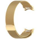For Samsung Galaxy Watch7 / FE / 6 / 5 / 4 xDfind Milan Magnetic Quick Release Stainless Steel Watch Band(Gold) - 3