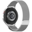 For Samsung Galaxy Watch7 / FE / 6 / 5 / 4 xDfind Milan Magnetic Quick Release Stainless Steel Watch Band(Silver) - 2