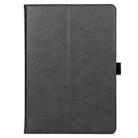 For iPad 10.2 / iPad Air 10.5 / iPad Pro 10.5 inch Retro Texture PU Horizontal Flip Leather Case with Holder & Card Slots & Hand Strap(Black) - 2