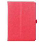 For iPad 10.2 / iPad Air 10.5 / iPad Pro 10.5 inch Retro Texture PU Horizontal Flip Leather Case with Holder & Card Slots & Hand Strap(Red) - 2