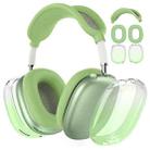 For Apple AirPods Max Headphones Gradient TPU Protective Case(Matcha Green) - 1