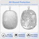 For Apple AirPods Max 3 in 1 Diamond Star Headphones Silicone Protective Case(Transparent) - 2