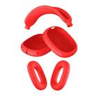 For Apple AirPods Max Headphones Silicone Protective Case(Red) - 1