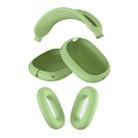 For Apple AirPods Max Headphones Silicone Protective Case(Matcha Green) - 1