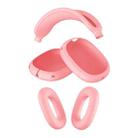 For Apple AirPods Max Headphones Silicone Protective Case(Light Pink) - 1
