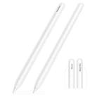For Apple Pencil 2 / Pro Integrated Anti-roll Silicone Protective Stylus Pen Case(Transparent) - 1