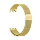 For Xiaomi Mi Band 8 / 8 NFC xDfind Milan Magnetic Stainless Steel Watch Band(Gold) - 3
