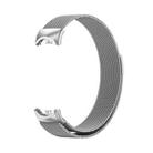 For Xiaomi Mi Band 8 / 8 NFC xDfind Milan Magnetic Stainless Steel Watch Band(Silver) - 2