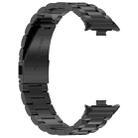 For Redmi Band 3 / Xiaomi Smart Band 9 Active xDfind Three Beads Metal Watch Band(Black) - 2