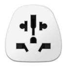 MOMAX UA13 2500W 1-World Global Adapter Socket(US Plug) - 2