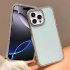 For iPhone 16 Pro Max Colorful Glitter TPU Hybrid IMD Full Coverage Phone Case(Blue) - 1