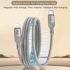 TOTU CB-13-PD 27W USB-C / Type-C to 8 Pin Magnetic Fast Charge Data Cable, Length:1m(Titanium) - 2