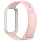 For Redmi Band 2 / Xiaomi Smart Band 8 Active xDfind Soft Silicone Integrated Watch Band(Pink) - 3