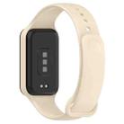 For Redmi Band 2 / Xiaomi Smart Band 8 Active xDfind Soft Silicone Integrated Watch Band(Dream White) - 2