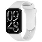 For Redmi Watch 5 / Redmi Watch 4 xDfind Solid Color Black Buckle Silicone Watch Band(Light Grey) - 1