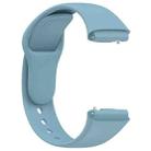 For Redmi Watch 3 Active / Redmi Watch 3 Lite xDfind Solid Color Silicone Watch Band(Blue) - 2
