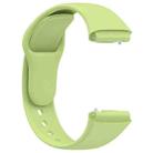 For Redmi Watch 3 Active / Redmi Watch 3 Lite xDfind Solid Color Silicone Watch Band(Lime) - 2