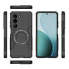 For Realme V60 Pro 5G Butterfly Armor MagSafe Magnetic Ring Shockproof Phone Case(Black) - 3