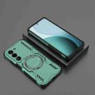 For Realme V60 Pro 5G Butterfly Armor MagSafe Magnetic Ring Shockproof Phone Case(Light Green) - 2