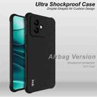 For Honor X60 GT 5G imak Shockproof Airbag TPU Phone Case(Matte Black) - 3