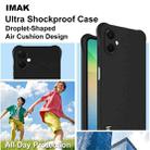 For Samsung Galaxy A06 5G imak Shockproof Airbag TPU Phone Case(Matte Black) - 3