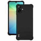 For Samsung Galaxy A07 4G imak Shockproof Airbag TPU Phone Case(Matte Black) - 2