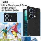 For Redmi Note 14S 4G imak Shockproof Airbag TPU Phone Case(Matte Black) - 3