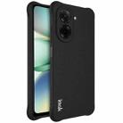 For Redmi A5 4G 171.7mm imak Shockproof Airbag TPU Phone Case(Matte Black) - 1