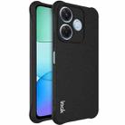 For Redmi 13x imak Shockproof Airbag TPU Phone Case(Matte Black) - 1