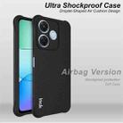 For Redmi 13x imak Shockproof Airbag TPU Phone Case(Matte Black) - 3