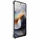 For Motorola Moto G86 5G imak Shockproof Airbag TPU Phone Case(Transparent) - 2
