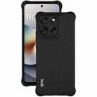 For Motorola Moto G86 Power imak Shockproof Airbag TPU Phone Case(Matte Black) - 2
