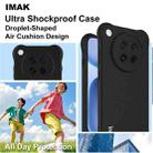 For OPPO Find X8s imak Shockproof Airbag TPU Phone Case(Matte Black) - 3