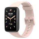 For Xiaomi Mi Band 7 Pro xDfind Solid Color Silicone Watch Band(Pink) - 1